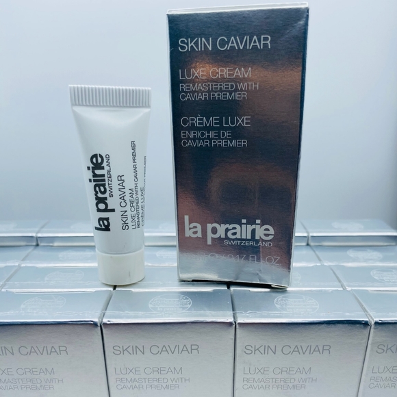 Pack of 5 Authentic La Prairie Skin Caviar Luxe Cream Travel Size 0.17oz 5ml - Picture 4 of 9